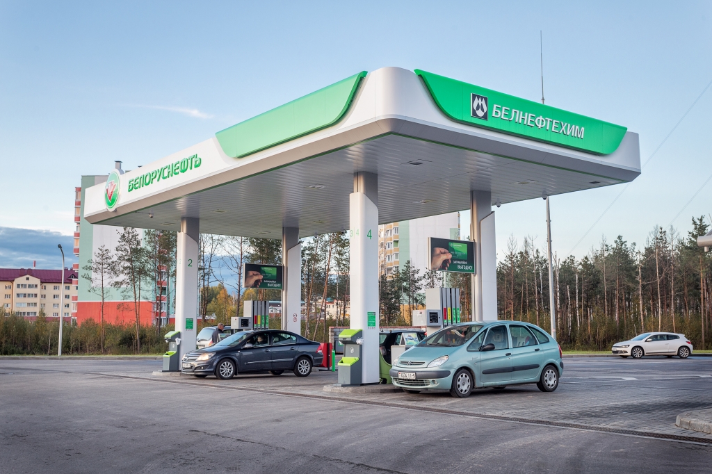 Фриз навеса на АЗС Белоруснефть Фриз навеса на АЗС №16 Белоруснефть